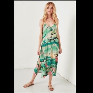 Nightingale Boho Tropical Gypsy Chic Slip Dress